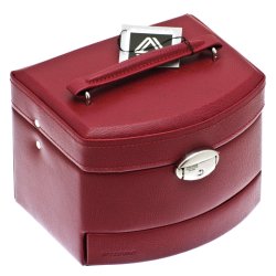 Davidts smykkeskrin i rd med hank og ls