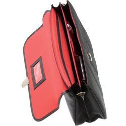 Davidts Monte Carlo dokumentmappe sort 261118 bnet med rum til dokumenter