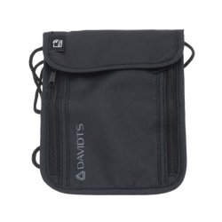 Davidts pengekat sort med RFID-beskyttelse – front