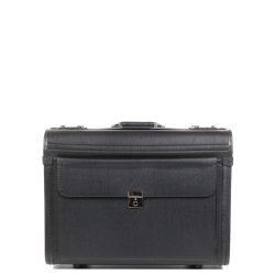 Davidts pilotmappe p hjul sort set forfra