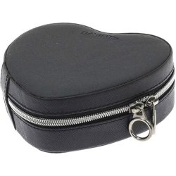 Davidts smykkeskrin hjerteformet 329012-01 sort – lukket