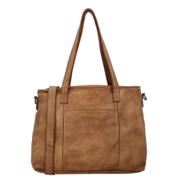 Hide & Stitches Shopper Cognac