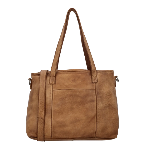 Hide & Stitches Shopper Cognac