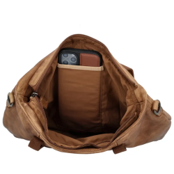 Hide & Stitches Shopper Cognac