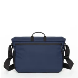Eastpak Courier Pro skuldertaske navy set bagfra med lynl�slomme