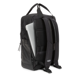 Eastpak Icon Totepack sort med laptoprum set fra bagsiden