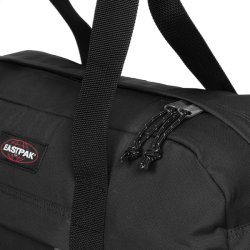 Eastpak Stand Cabin sort detalje med lynl�se og Eastpak logo