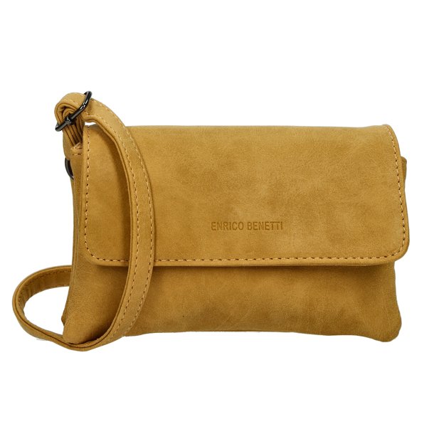 Enrico Benetti Anna Skuldertaske Okkergul
