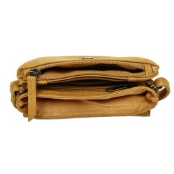 Enrico Benetti Anna Skuldertaske Okkergul