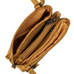 Enrico Benetti Anna Skuldertaske Okkergul