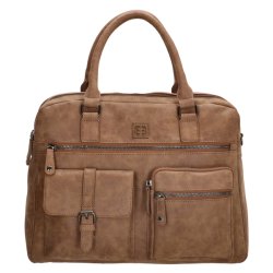 Enrico Benetti Ardche Hndtaske 15" Camel 