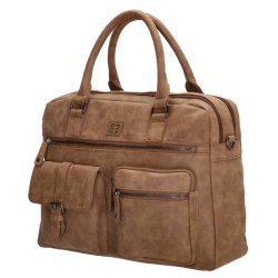 Enrico Benetti Ardche Hndtaske 15" Camel 