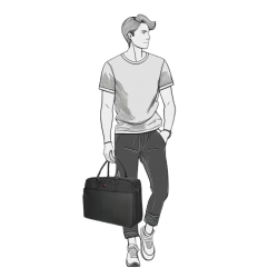 Enrico Benetti Berlin Computertaske 15" Sort