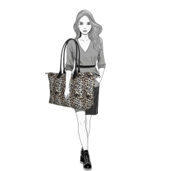 Enrico Benetti Clarie Shopper Panter