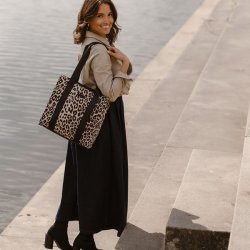 Enrico Benetti Jill Shopper Leopard