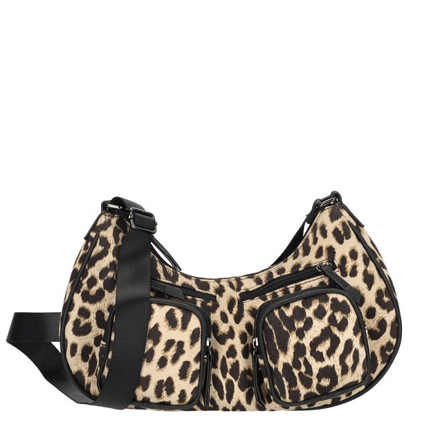 Enrico Benetti Jill Skuldertaske Leopard 