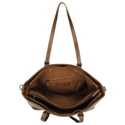 Enrico Benetti Julia Shopper 15" Cognac