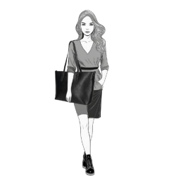 Enrico Benetti Julia Shopper 15" Sort