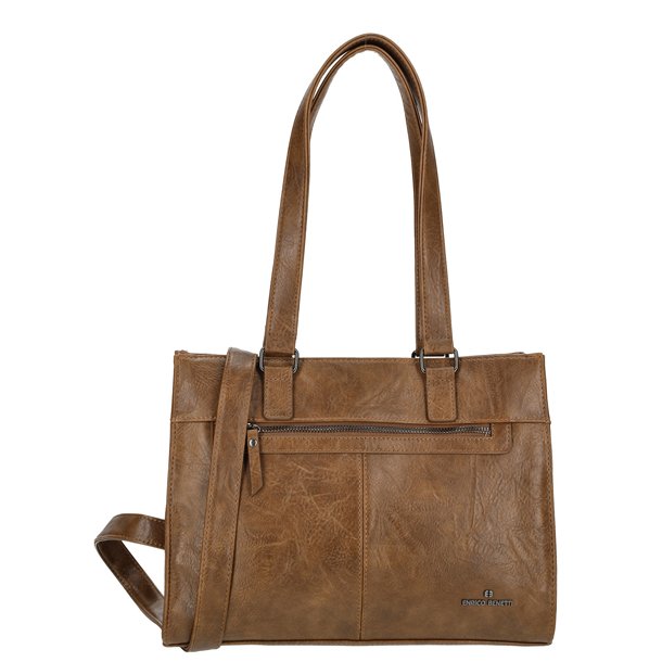 Enrico Benetti Julia Shopper Cognac