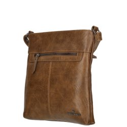 Enrico Benetti Julia Skuldertaske Cognac