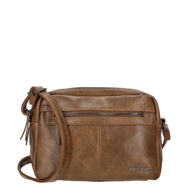 Enrico Benetti Julia Skuldertaske Cognac 