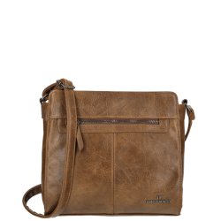 Enrico Benetti Julia Skuldertaske Cognac 