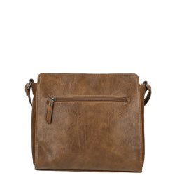 Enrico Benetti Julia Skuldertaske Cognac 