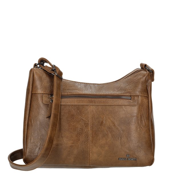 Enrico Benetti Julia Skuldertaske Cognac
