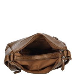 Enrico Benetti Julia Skuldertaske Cognac