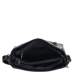 Enrico Benetti Julia Skuldertaske Mrkebl