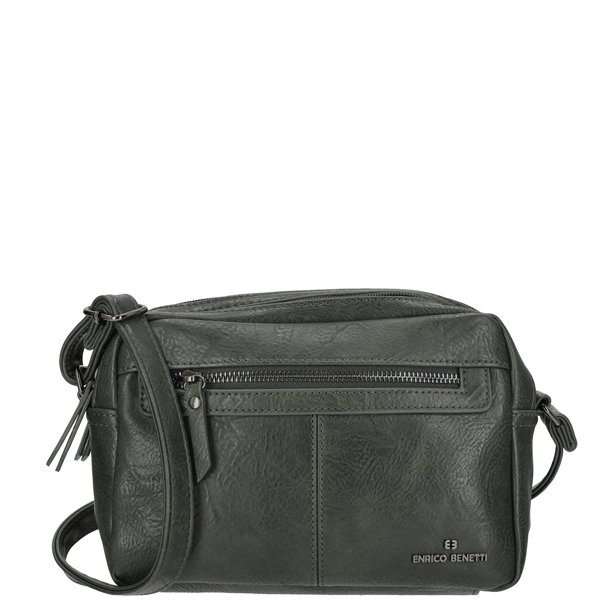 Enrico Benetti Julia Skuldertaske Olivengrn