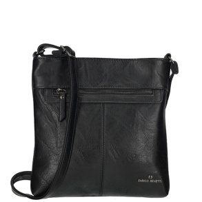 Enrico Benetti Julia Skuldertaske Sort Kunstl�der