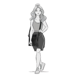 Enrico Benetti Julia Skuldertaske Sort