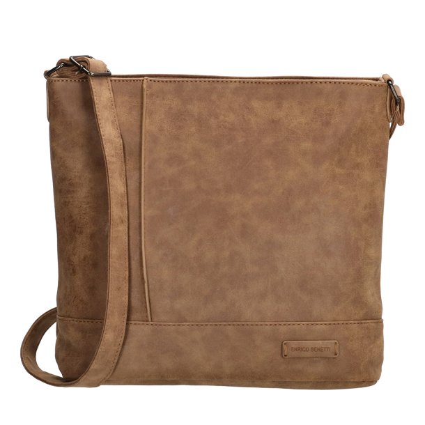 Enrico Benetti June Skuldertaske Camel