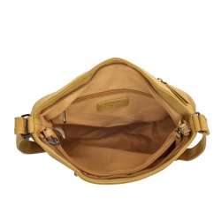 Enrico Benetti June Skuldertaske Okkergul