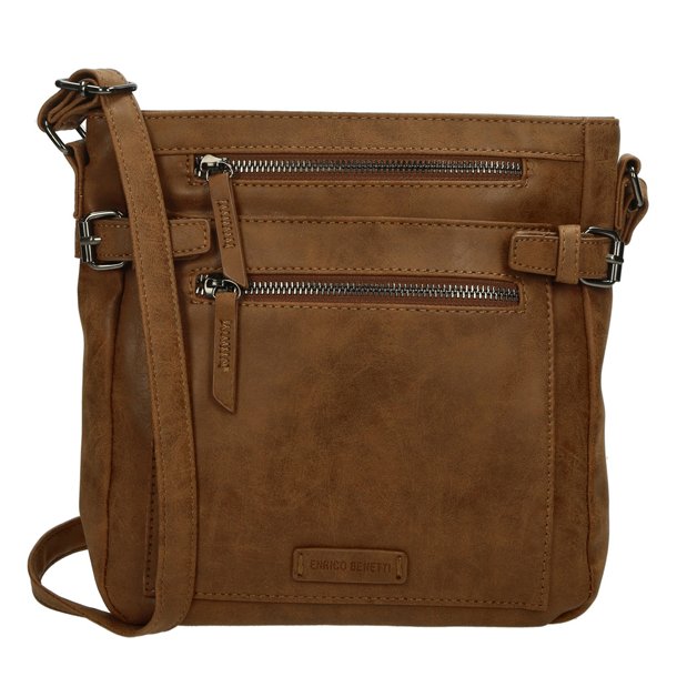Enrico Benetti Nouma Skuldertaske Camel 
