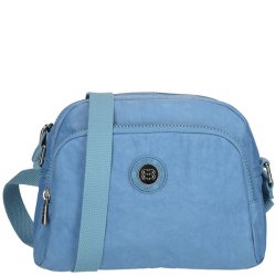 Enrico Benetti Suzie Skuldertaske Jeansbl� Nylon