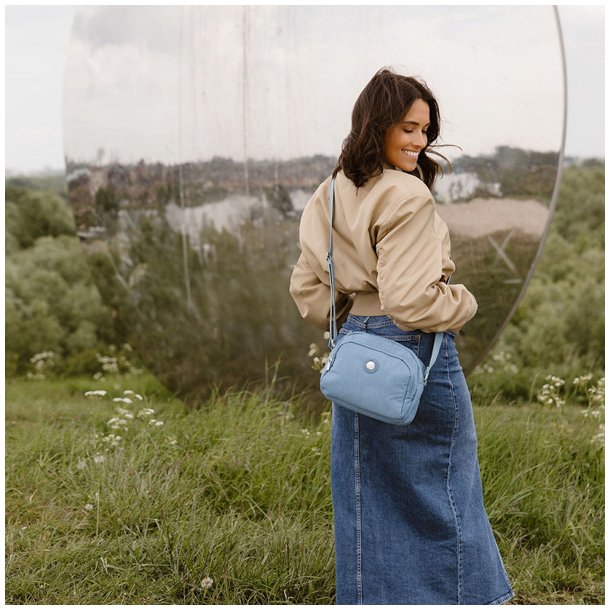 Enrico Benetti Suzie Skuldertaske Jeansbl� Nylon