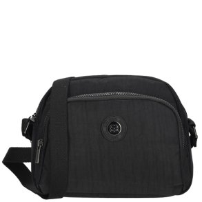 Enrico Benetti Suzie Skuldertaske Sort Nylon