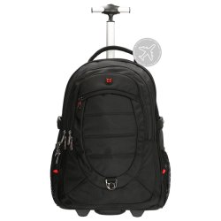 Enrico Benetti Rygsk p hjul 15" Sort 