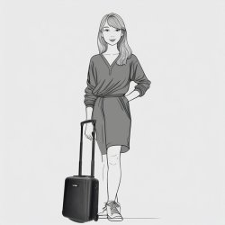 Enrico Benetti Underseater 40 cm. Sort