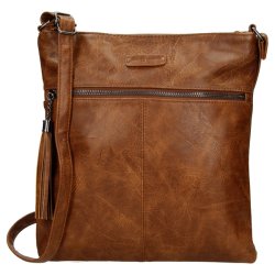 Enrico Benetti Caen Skuldertaske Cognac