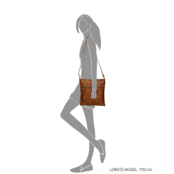 Enrico Benetti Caen Skuldertaske Cognac