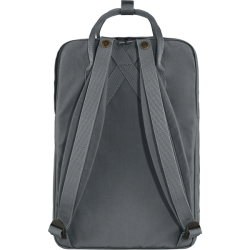 Fjllrven Knken Laptop 15 tommer rygsk Super Grey bagside med stropper