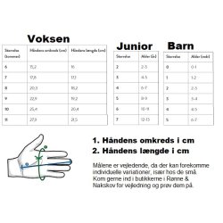 HESTRA Tore Herre Hjorteskindshandske Sort