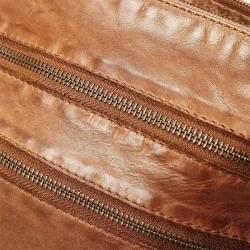 Pia Ries Haze Skuldertaske Cognac