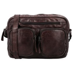 hide-and-stitches skuldertaske mrkebrun model 23078097 forside