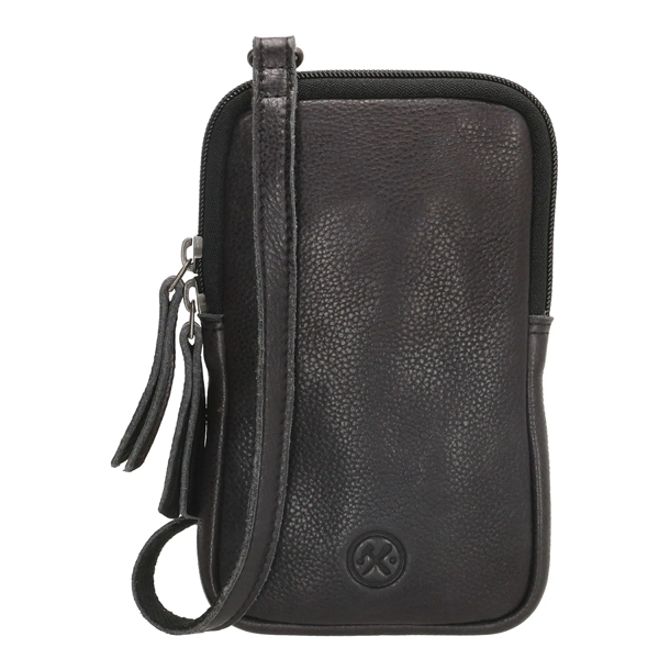 Hide &amp; Stitches Paint Rock Mobiltaske Sort 18632-001