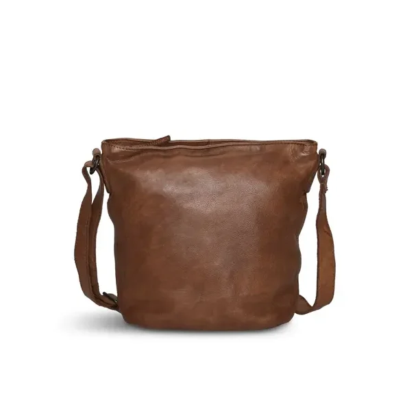 Pia Ries Lume Skuldertaske Cognac