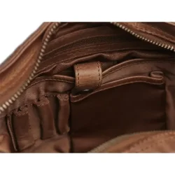 Pia Ries Lume Skuldertaske Cognac